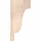 Ekena Millwork Newport Smooth Corbel, Douglas Fir, 3 1/2"W x 8"D x 16"H COR04X08X16NEW00SDF - alternate 4